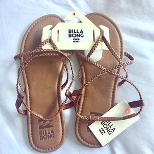 Brand new Billabong sandals - wrong size